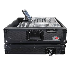 ATA Flight Case For Pioneer PRIME 4 DJ Controller with 1U Rack Space and Wheels - Image 8