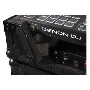 ATA Flight Case For Pioneer PRIME 4 DJ Controller with 1U Rack Space and Wheels - Image 13