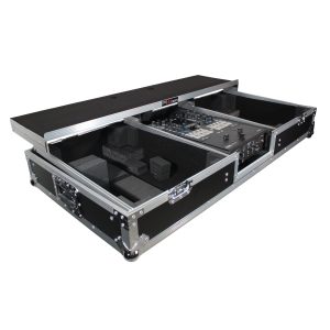 Flight Coffin Case For Rane 72 Mixer and 2 Turntables in Battle Mode W-Laptop Shelf - Image 3