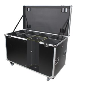 ProX Case for 8x Leko style ETC Source Four Par can ellipsoidal light Fixtures - Image 2