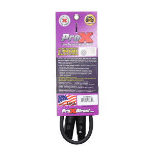 3 Ft. DMX XLR5-M to XLR5-F High Performance Cable - Image 4