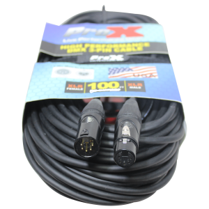 100 Ft. DMX XLR5-M to XLR5-F High Performance Cable - Image 2