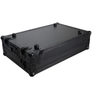 ATA Flight Case for Pioneer DDJ-FLX6 SX3 DJ Controller with 1U Rack Space and Wheels - Black - Image 12