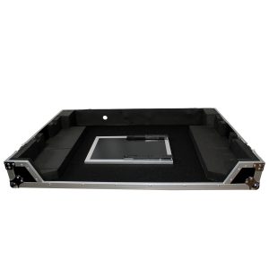 ProX Flight Case for Pioneer DDJ-RZX Digital Controller W-Side Laptop Shelf & Wheels - Image 11