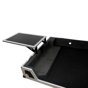 ProX Flight Case for Pioneer DDJ-RZX Digital Controller W-Side Laptop Shelf & Wheels - Image 13