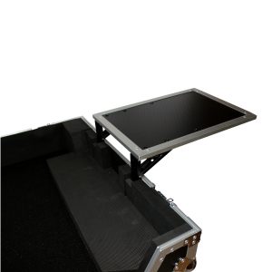 ProX Flight Case for Pioneer DDJ-RZX Digital Controller W-Side Laptop Shelf & Wheels - Image 14