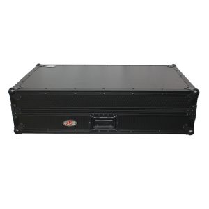 ProX Flight Case for Pioneer DDJ-RZ Digital Controller W-Laptop Shelf and Wheels | Black on Black - Image 5