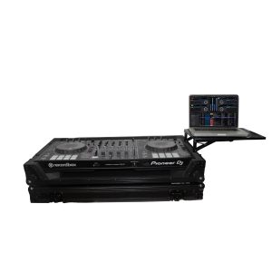 Flight Case For Pioneer DDJ-SZ2 Digital Controller W-Wheels | Black on Black - Image 2