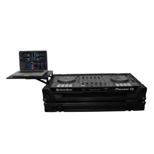 Flight Case For Pioneer DDJ-SZ2 Digital Controller W-Wheels | Black on Black - Image 3