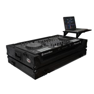 Flight Case For Pioneer DDJ-SZ2 Digital Controller W-Wheels | Black on Black - Image 7