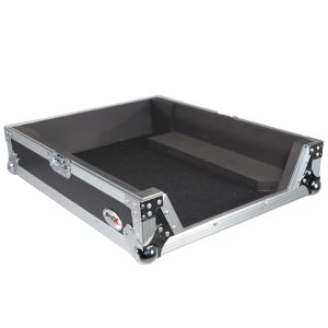 ATA Style Hard Travel Case for Pioneer DJM-V10 6 Channel DJ Mixer - Silver on Black - Image 12