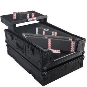 Fits Pioneer DJM S11 / Rane 70 / 72 MK2 w/ Laptop Shelf Black on Black - Image 10