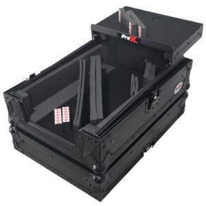 Fits Pioneer DJM S11 / Rane 70 / 72 MK2 w/ Laptop Shelf Black on Black - Image 9