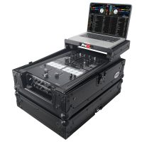 Fits Pioneer DJM S11 / Rane 70 / 72 MK2 w/ Laptop Shelf Black on Black
