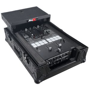 Fits Pioneer DJM S11 / Rane 70 / 72 MK2 w/ Laptop Shelf Black on Black - Image 7