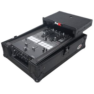 Fits Pioneer DJM S11 / Rane 70 / 72 MK2 w/ Laptop Shelf Black on Black - Image 8