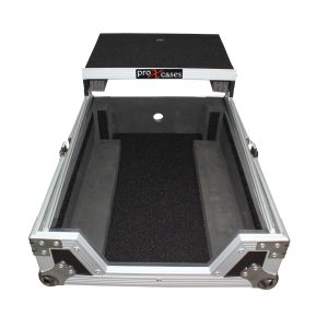 Mixer ATA Flight Hard Case for Large Format 12" Universal DJ Mixer with Laptop Shelf - Image 2
