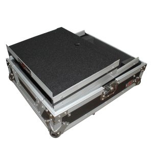 Mixer ATA Flight Hard Case for Large Format 12" Universal DJ Mixer with Laptop Shelf - Image 4
