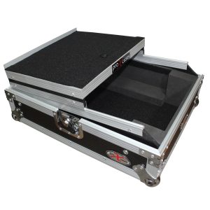 Mixer ATA Flight Hard Case for Large Format 12" Universal DJ Mixer with Laptop Shelf - Image 5
