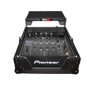 Mixer ATA Flight Hard Case for Large Format 12" Universal DJ Mixer with Laptop Shelf Black on Black - Image 4