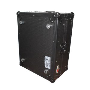 Mixer ATA Flight Hard Case for Large Format 12" Universal DJ Mixer with Laptop Shelf Black on Black - Image 11
