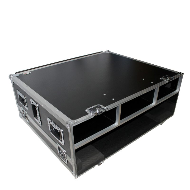 Flight Case for Midas M32 Console with Doghouse and Wheels - Image 15