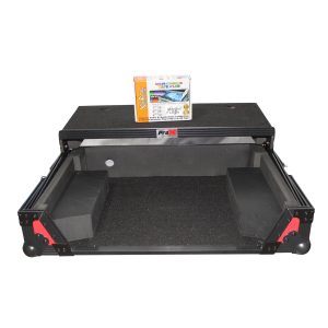 ProX Digital Controller Flight Case W/Sliding Laptop Shelf for Numark NS6II - Image 5