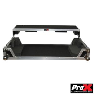 ProX Flight Case for Numark NS7iii or NS7ii Digital Controller W-Wheels & Laptop Shelf - Image 2