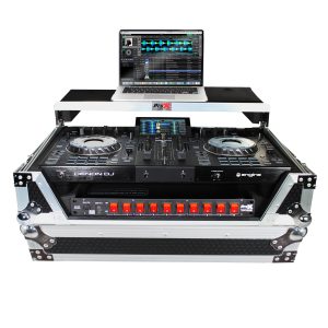 ATA Flight Case For Denon PRIME 2 DJ Controller with Laptop Shelf - Image 2