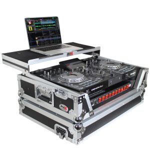 ATA Flight Case For Denon PRIME 2 DJ Controller with Laptop Shelf - Image 3