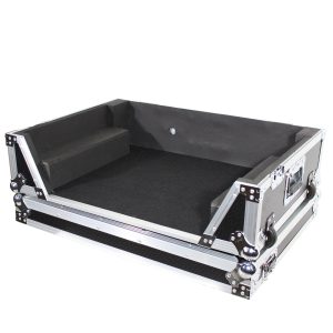 ATA Flight Case For Denon PRIME 4 DJ Controller with 2U Rack Space and Wheels - Image 6