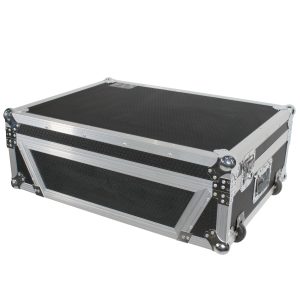 ATA Flight Case For Denon PRIME 4 DJ Controller with 2U Rack Space and Wheels - Image 7
