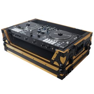 ATA Flight Style Road Case for RANE ONE DJ Controller with Wheels Limited Edition Gold - Image 2