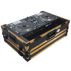ATA Flight Style Road Case for RANE ONE DJ Controller with Wheels Limited Edition Gold - Image 3