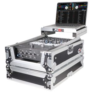 11" DJ Mixer Road Case W/Laptop Shelf for Rane 72 and Rane Seventy - Image 2