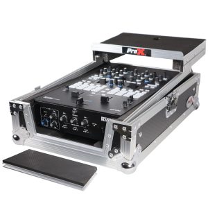 11" DJ Mixer Road Case W/Laptop Shelf for Rane 72 and Rane Seventy - Image 9
