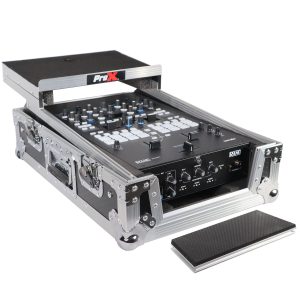 11" DJ Mixer Road Case W/Laptop Shelf for Rane 72 and Rane Seventy - Image 11