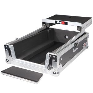 11" DJ Mixer Road Case W/Laptop Shelf for Rane 72 and Rane Seventy - Image 16