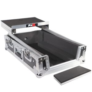 11" DJ Mixer Road Case W/Laptop Shelf for Rane 72 and Rane Seventy - Image 15