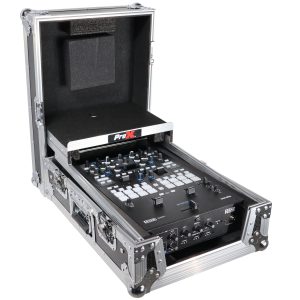 11" DJ Mixer Road Case W/Laptop Shelf for Rane 72 and Rane Seventy - Image 13