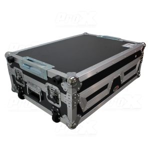 Single CD Player & 12" Mixer Case W/Low Profile Wheels and Retractable Handle - Image 17