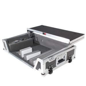 ProX Flight Case for Pioneer DDJ-1000 / SRT, DDJ-FLX6, and DDJ-SX3. Incl. 2U Rack Space Sliding Laptop Shelf Wheels LED Kit - Image 15