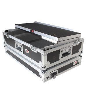 ProX Flight Case for Pioneer DDJ-1000 / SRT, DDJ-FLX6, and DDJ-SX3. Incl. 2U Rack Space Sliding Laptop Shelf Wheels LED Kit - Image 16