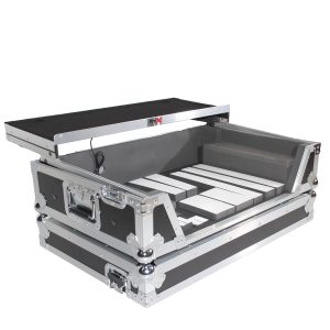 ProX Flight Case for Pioneer DDJ-1000 / SRT, DDJ-FLX6, and DDJ-SX3. Incl. 2U Rack Space Sliding Laptop Shelf Wheels LED Kit - Image 11