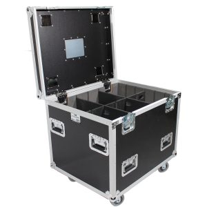 ProX XS-UTL243030W MK2 TruckPaX Heavy-Duty Truck Pack Utility Flight Case W/Divider & Tray Kit W/4" Casters | 24"X30"X30" - Image 6