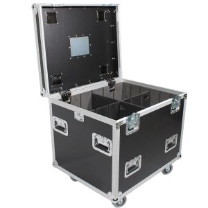 ProX XS-UTL243030W MK2 TruckPaX Heavy-Duty Truck Pack Utility Flight Case W/Divider & Tray Kit W/4" Casters | 24"X30"X30" - Image 2