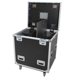 TruckPaX Heavy-Duty Truck Pack Utility Flight Case W-Divider and Tray Kit | 1/2 Inch Plywood | 24"X30"X36" - Image 2