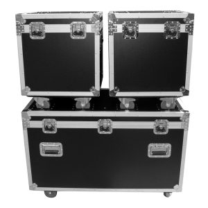 3 Case Package - Utility Storage ATA Style Road Cases 1 Large and 2 Half Size - Image 15