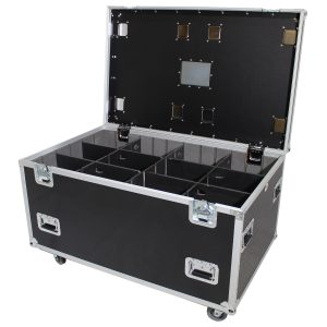TruckPaX Heavy-Duty Truck Pack Utility Flight Case W-Divider and Tray Kit | 1/2 Inch Plywood | 48"X30"X30" - Image 2