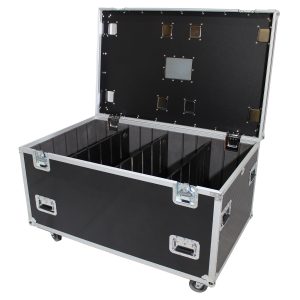 TruckPaX Heavy-Duty Truck Pack Utility Flight Case W-Divider and Tray Kit | 1/2 Inch Plywood | 48"X30"X30" - Image 4